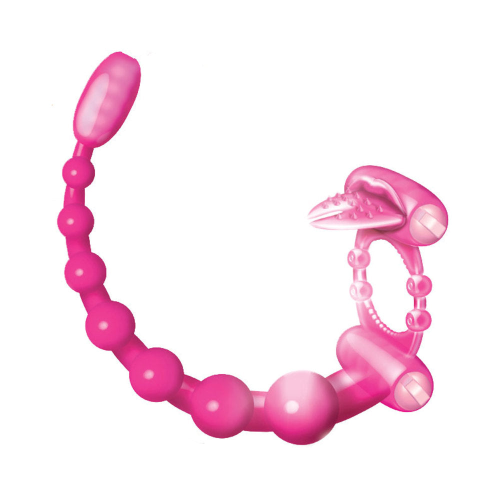 Scorpion Dual Pleasure Ring With Anal Vibe