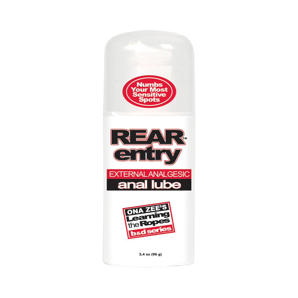 Ona Zees Rear Entry Desensitizing Anal Lube 3.4oz.