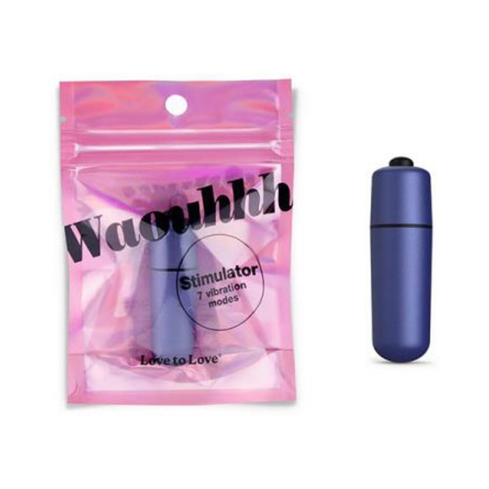 Love To Love Waouhhh 7 Mode Bullet Vibrator Midnight Indigo