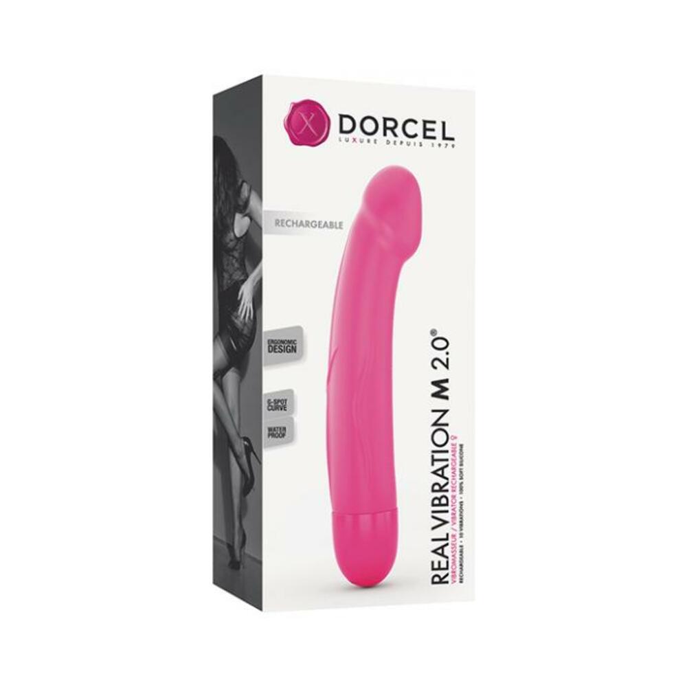 Dorcel Real Vibration M 6" Rechargeable Vibration - Pink