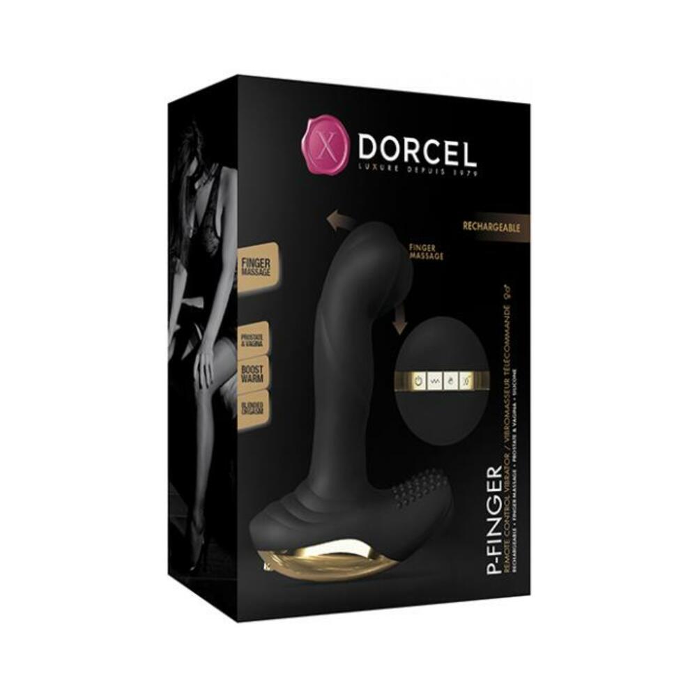 Dorcel P-finger Come Hither - Black/gold