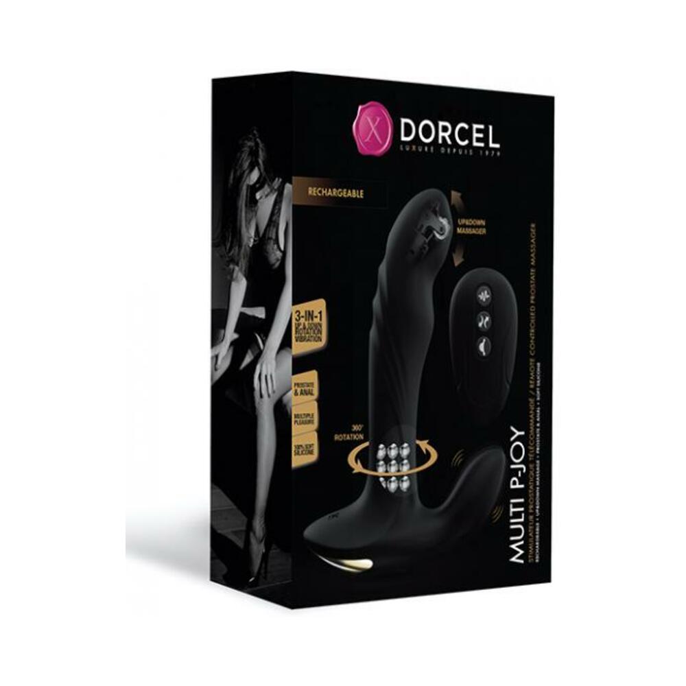 Dorcel P-joy Double Action Prostate Massager - Black