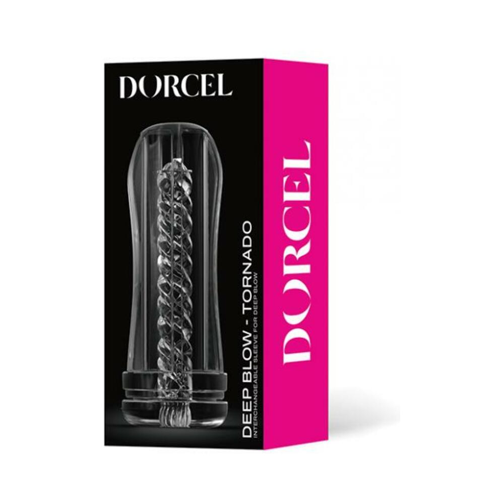 Dorcel Deep Blow Tornado Sleeve - Clear