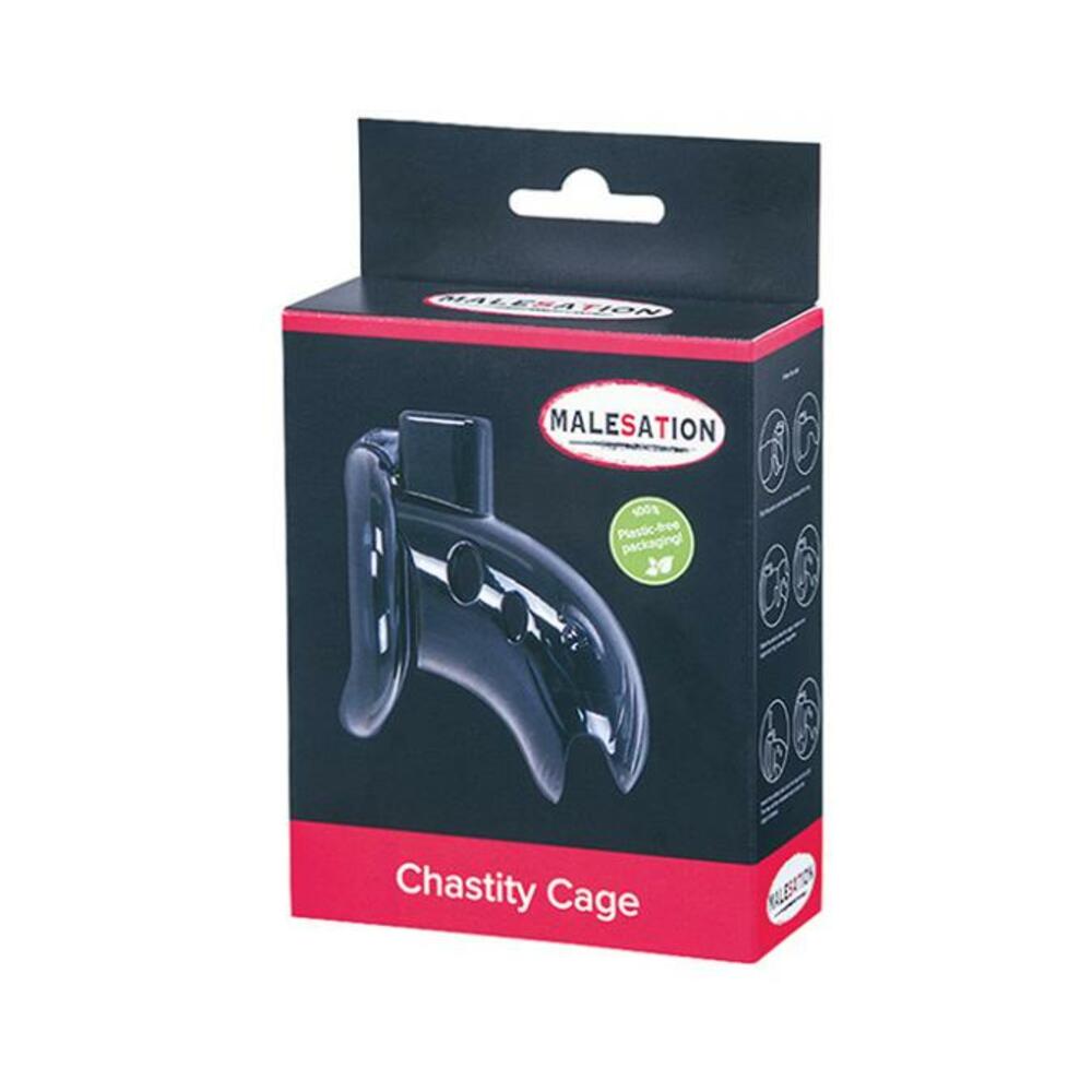 Malesation Chastity Cage - Black