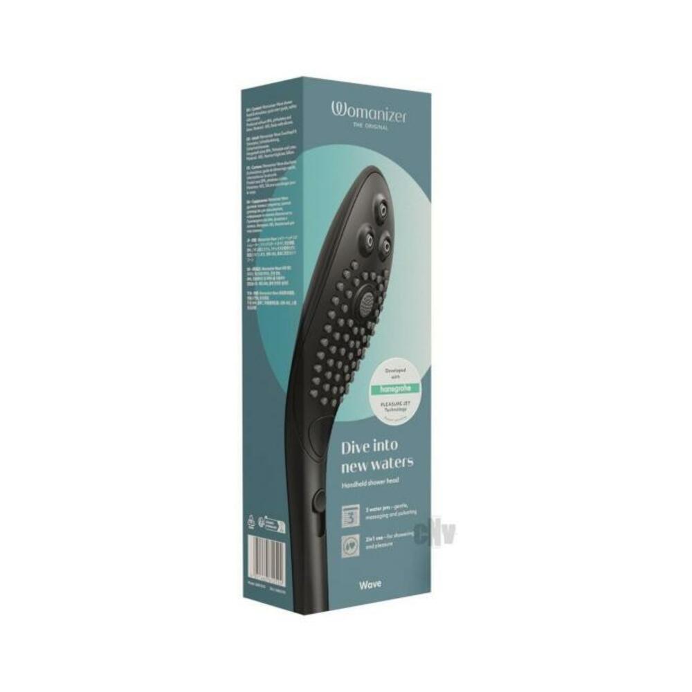 Womanizer Wave Shower Head Masturbator Black