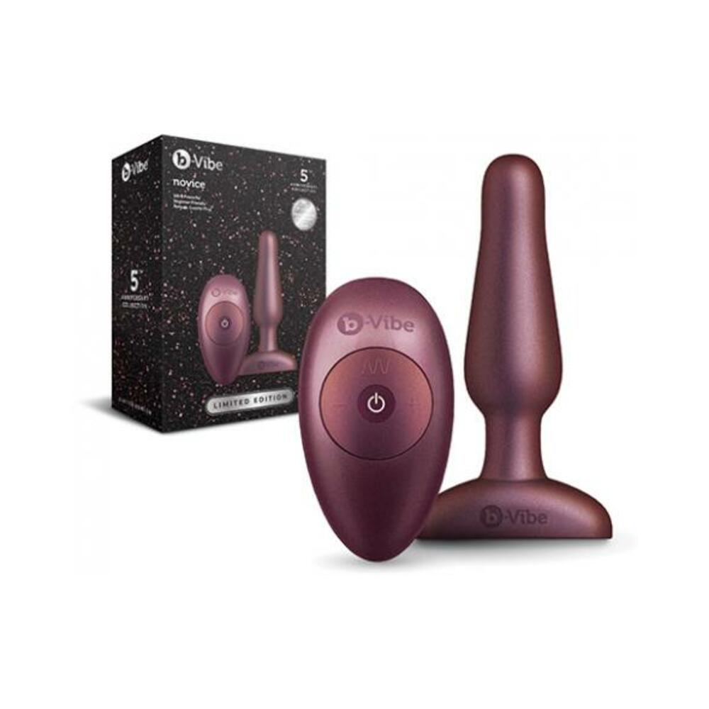 b-Vibe Novice Plug Galaxy Plum