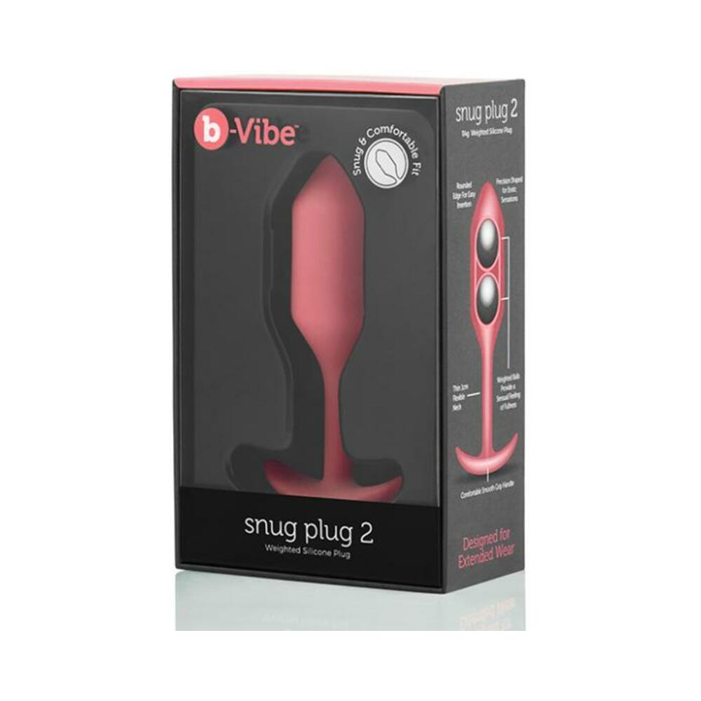 B Vibe Snug Plug 2 Coral (net)