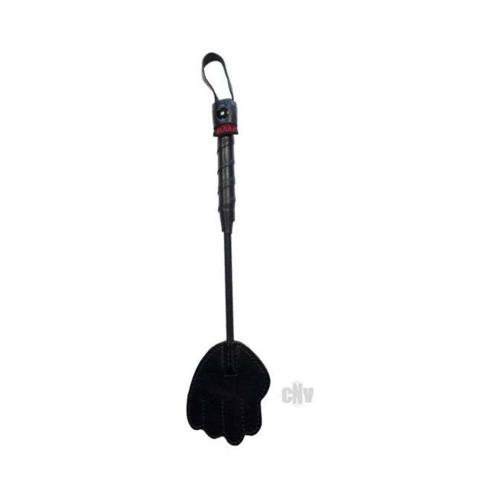 Mini Leather Riding Crop Back