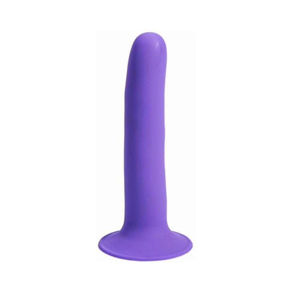 Marin 8 In Posable Silicone Dong Purple