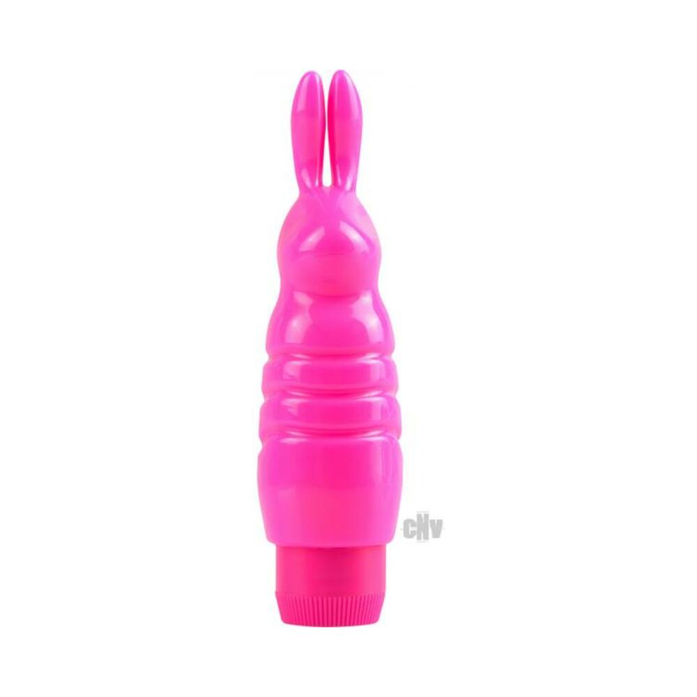 Neon Lil Rabbit Pink Bullet Vibrator