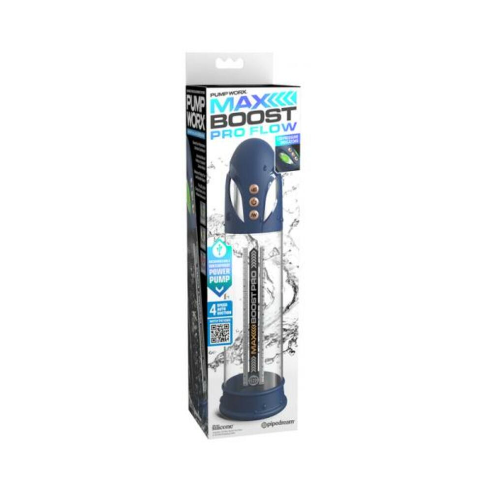 Pump Worx Max Boost Pro Flow Blue/clear