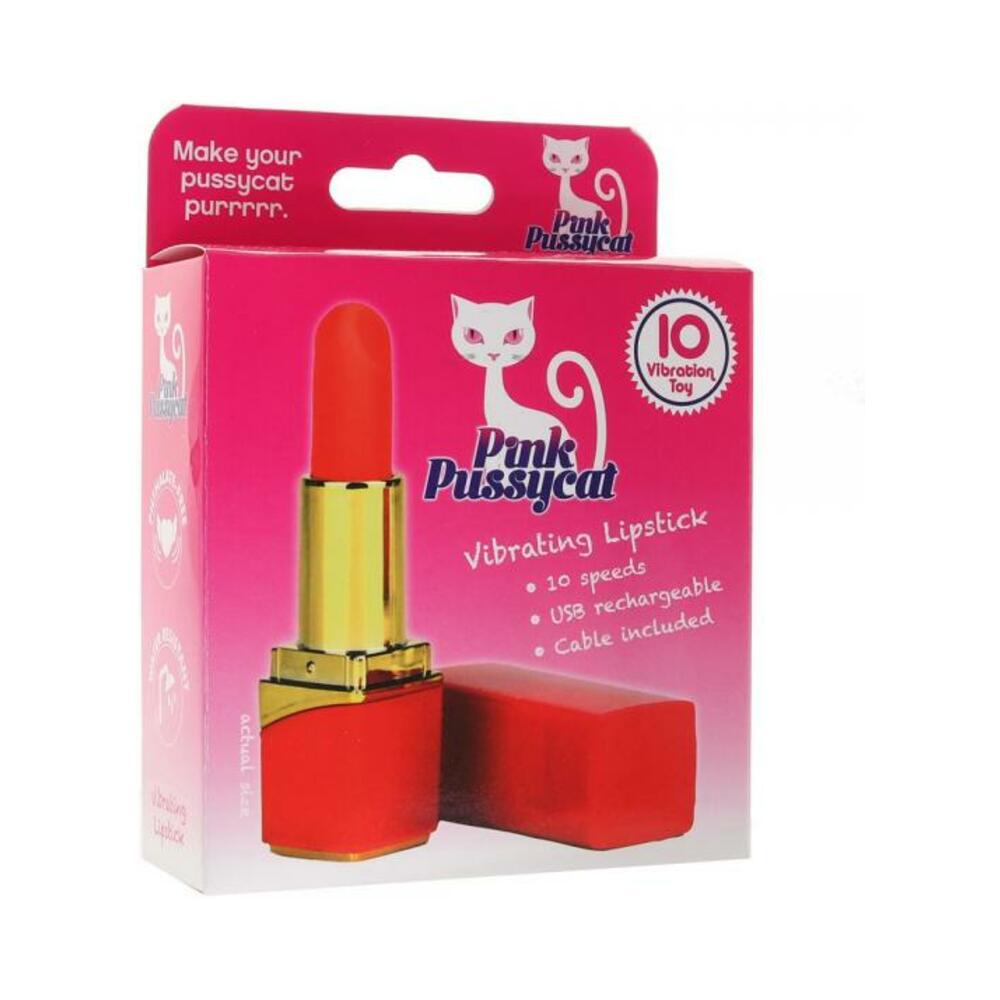 Pink Pussycat Vibrating Lipstick