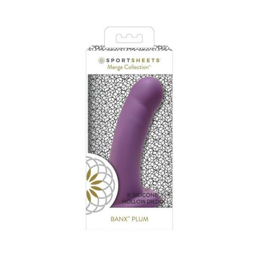 Banx Hollow Dildo Plum