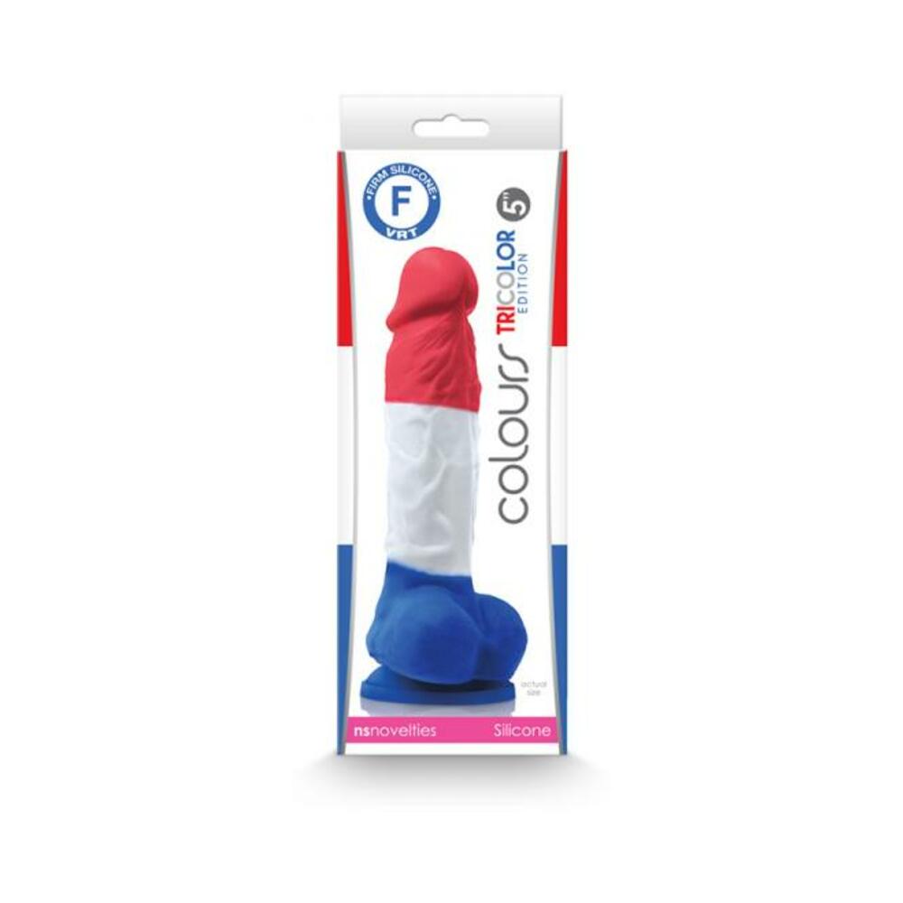 Colours Pleasures Tricolor 5" Dildo