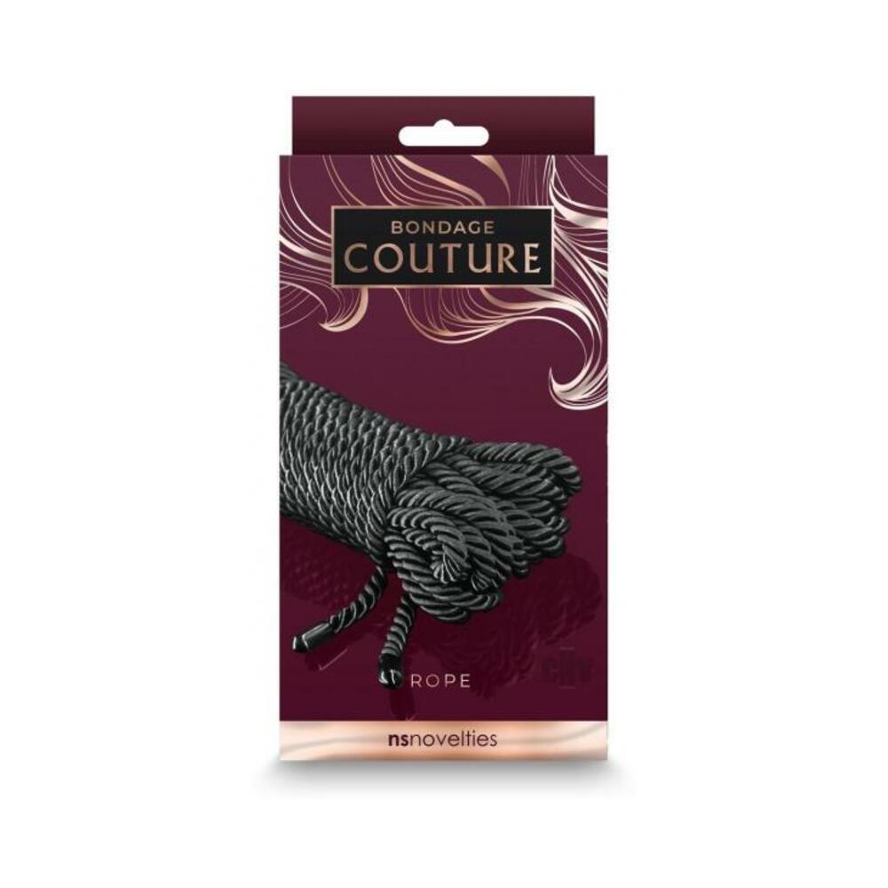 Bondage Couture Rope Black