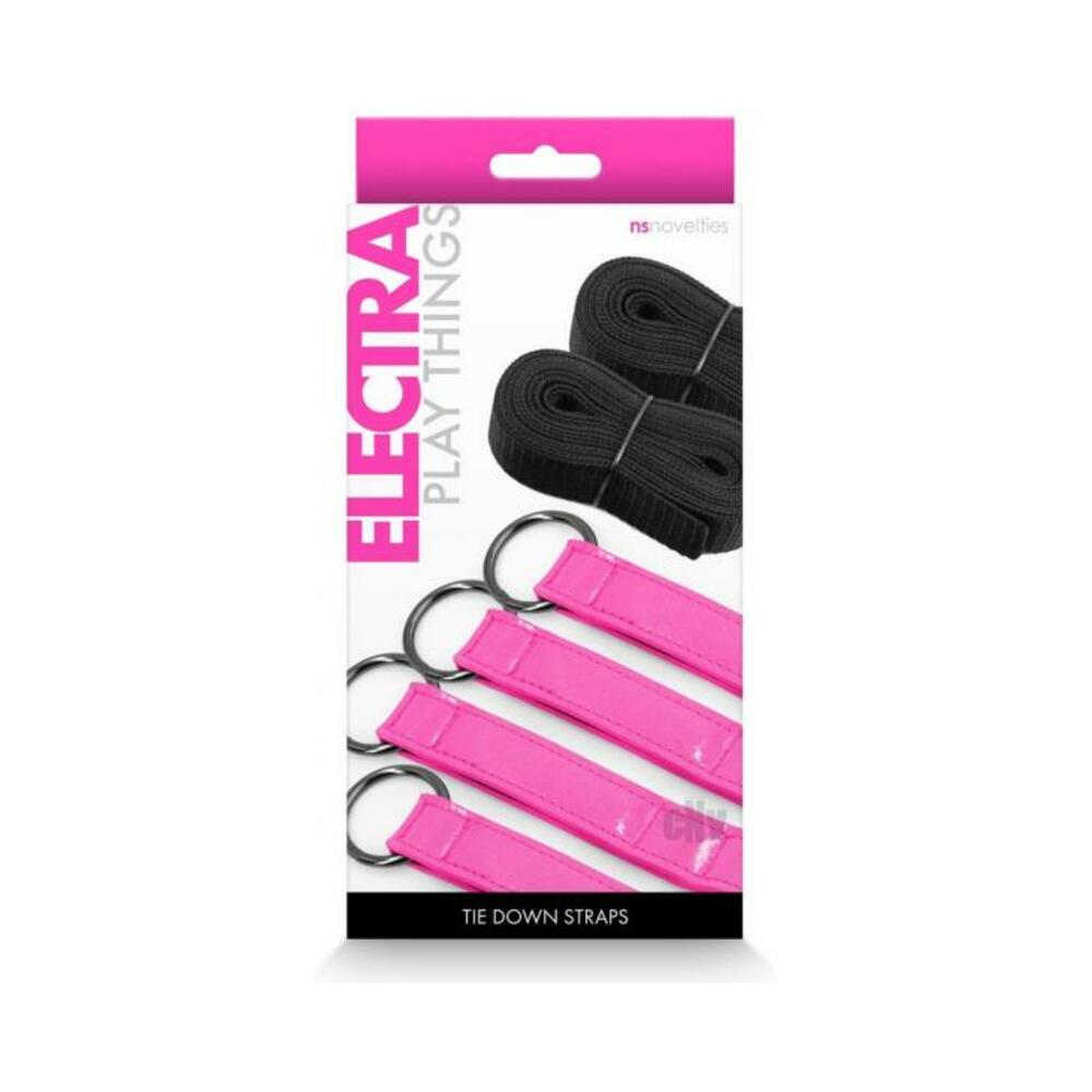 Electra Tie Down Straps Pink