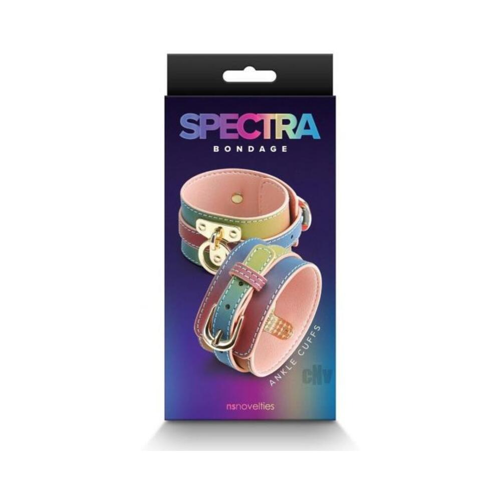 Spectra Bondage Ankle Cuff Rainbow