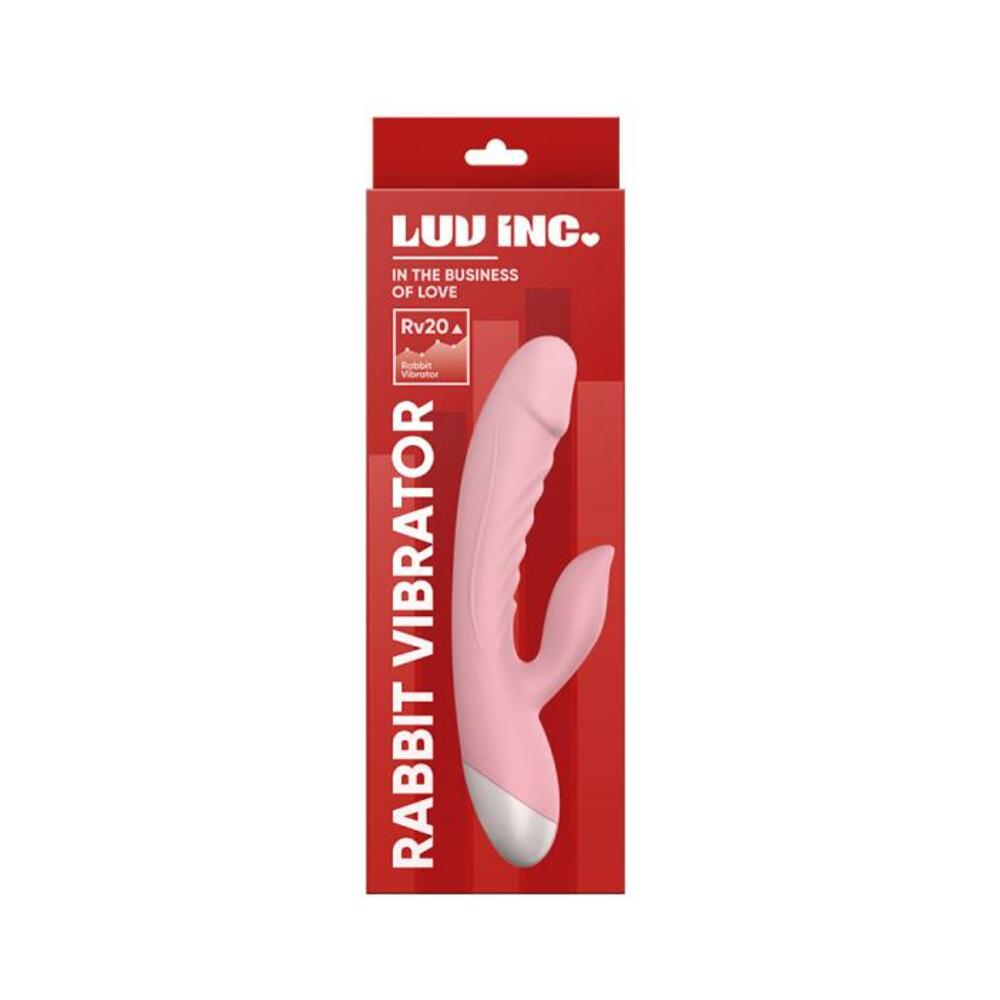 Luv Inc RV20 Rabbit Vibrator Pink