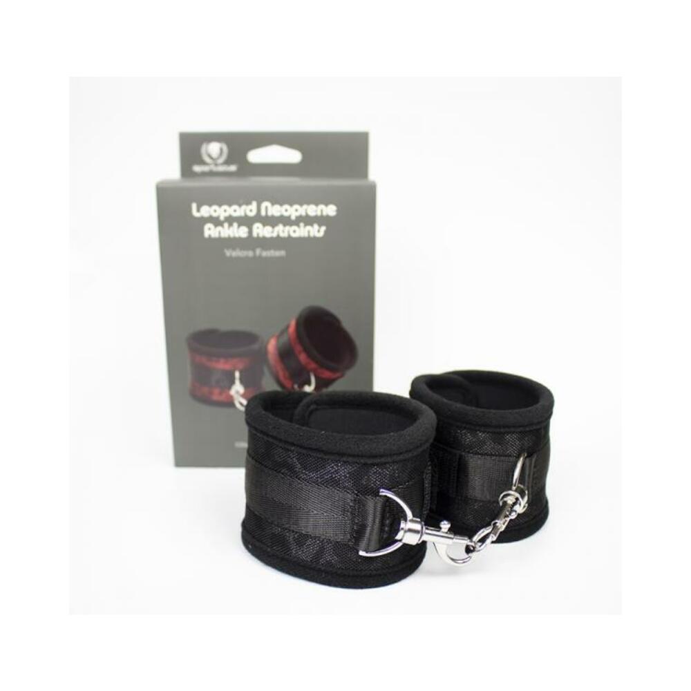 Spartacus Ankle Restraints Neoprene Black