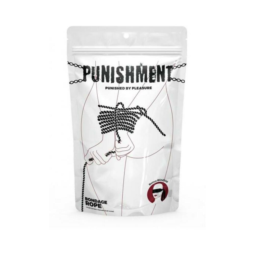 Punishment Bondage Rope Black