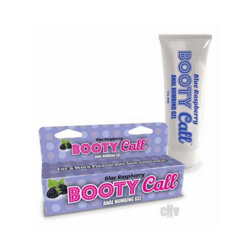 Booty Call Anal Numbing Gel Blue Rasp