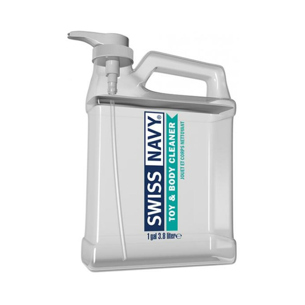 Swiss Navy Toy & Body Cleaner - 1 Gal Pump