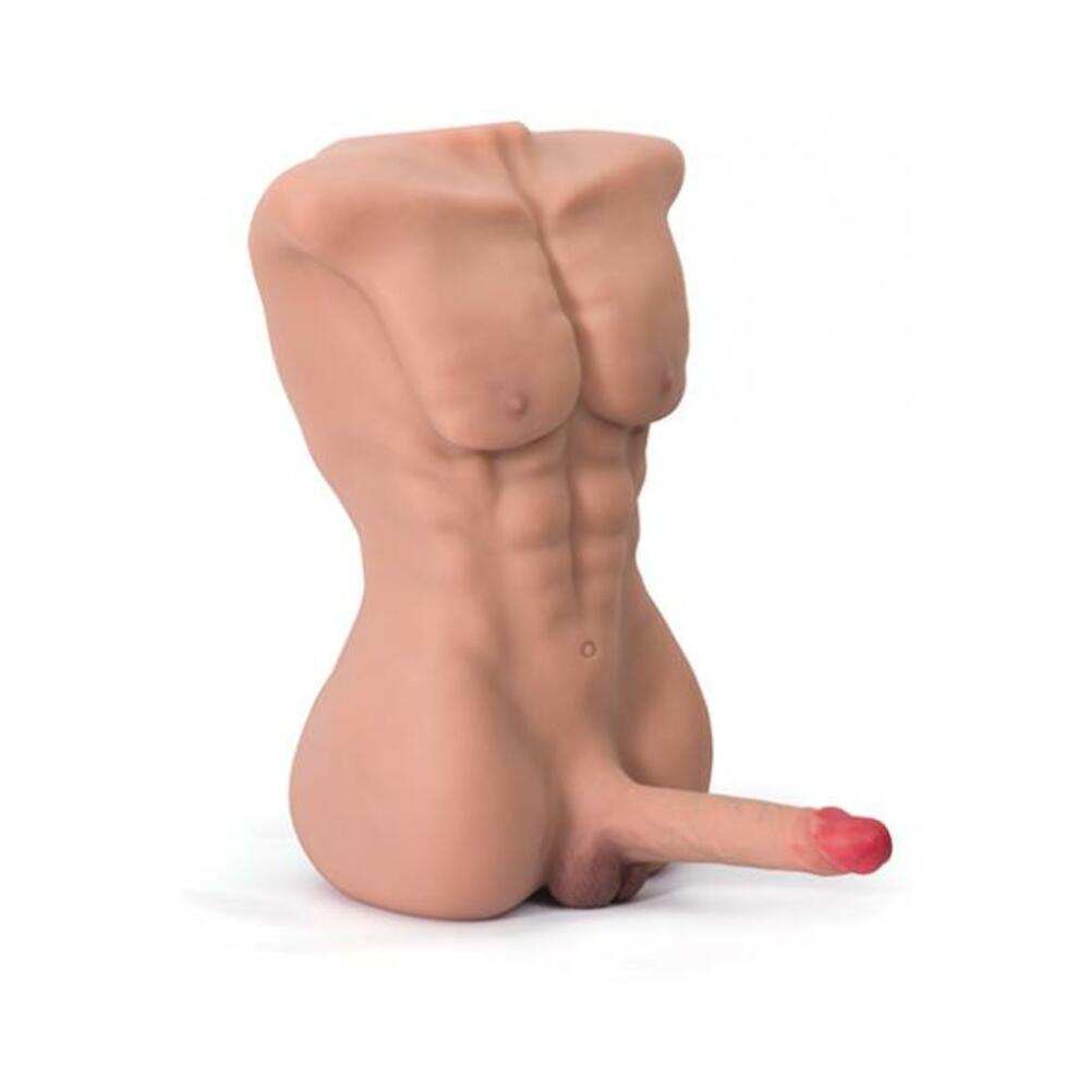 Atlas Torso Male Sex Doll With Flexible Dildo