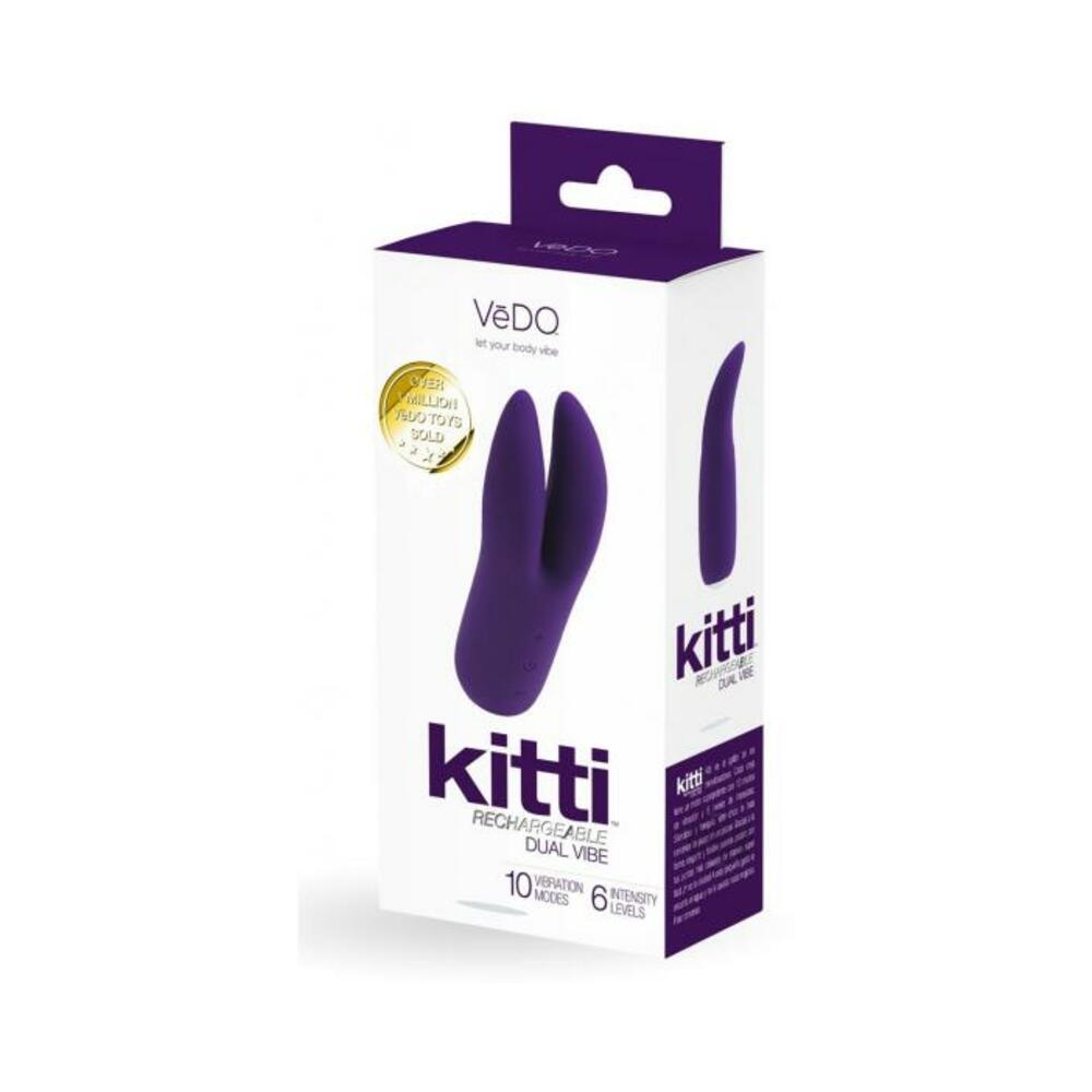 Vedo Kitti Rechargeable Dual Vibe Deep Purple