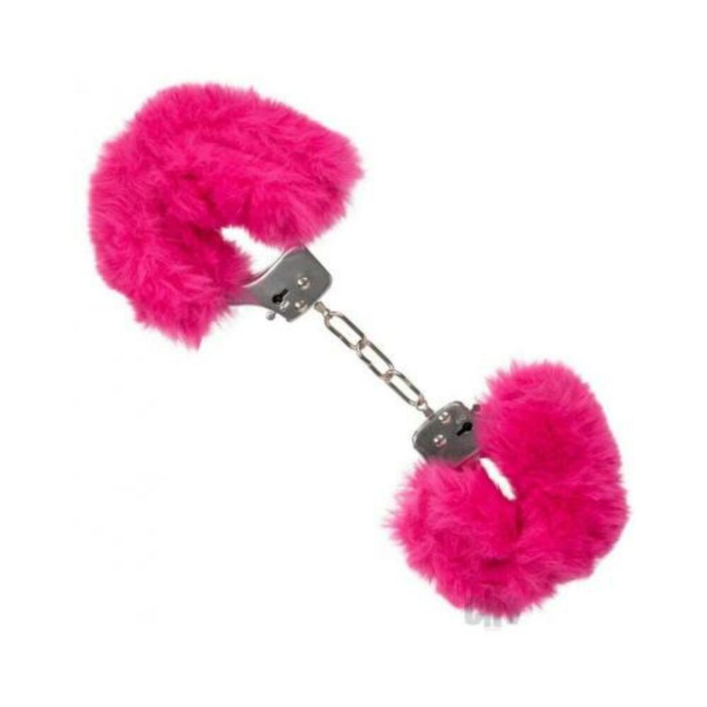 Ultra Fluffy Furry Cuffs Pink