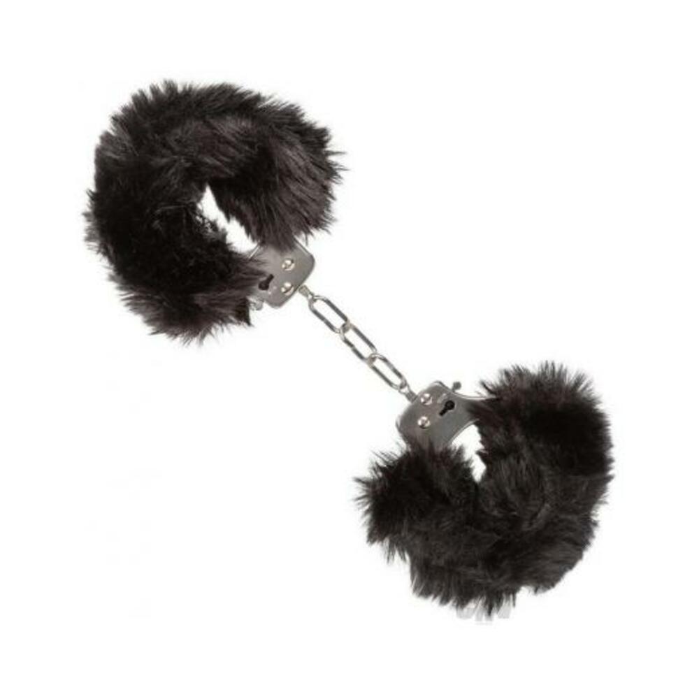 Ultra Fluffy Furry Cuffs Black