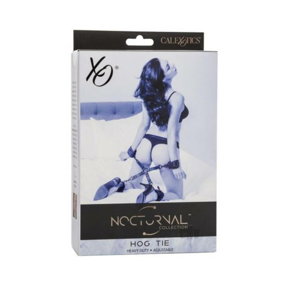 Nocturnal Collection Adjustable Hog Tie - Black