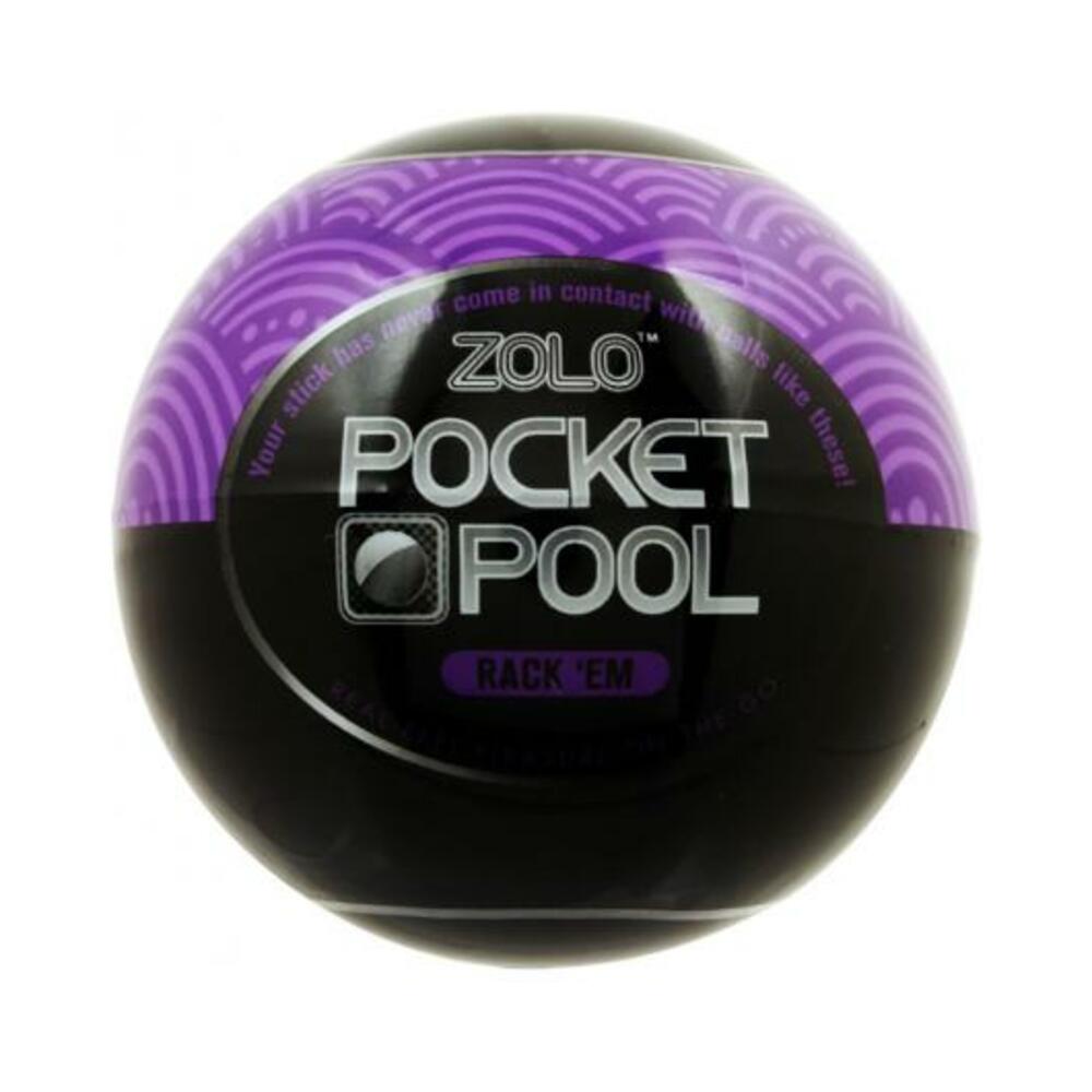 Zolo Pocket Pool Rack Em Purple Sleeve