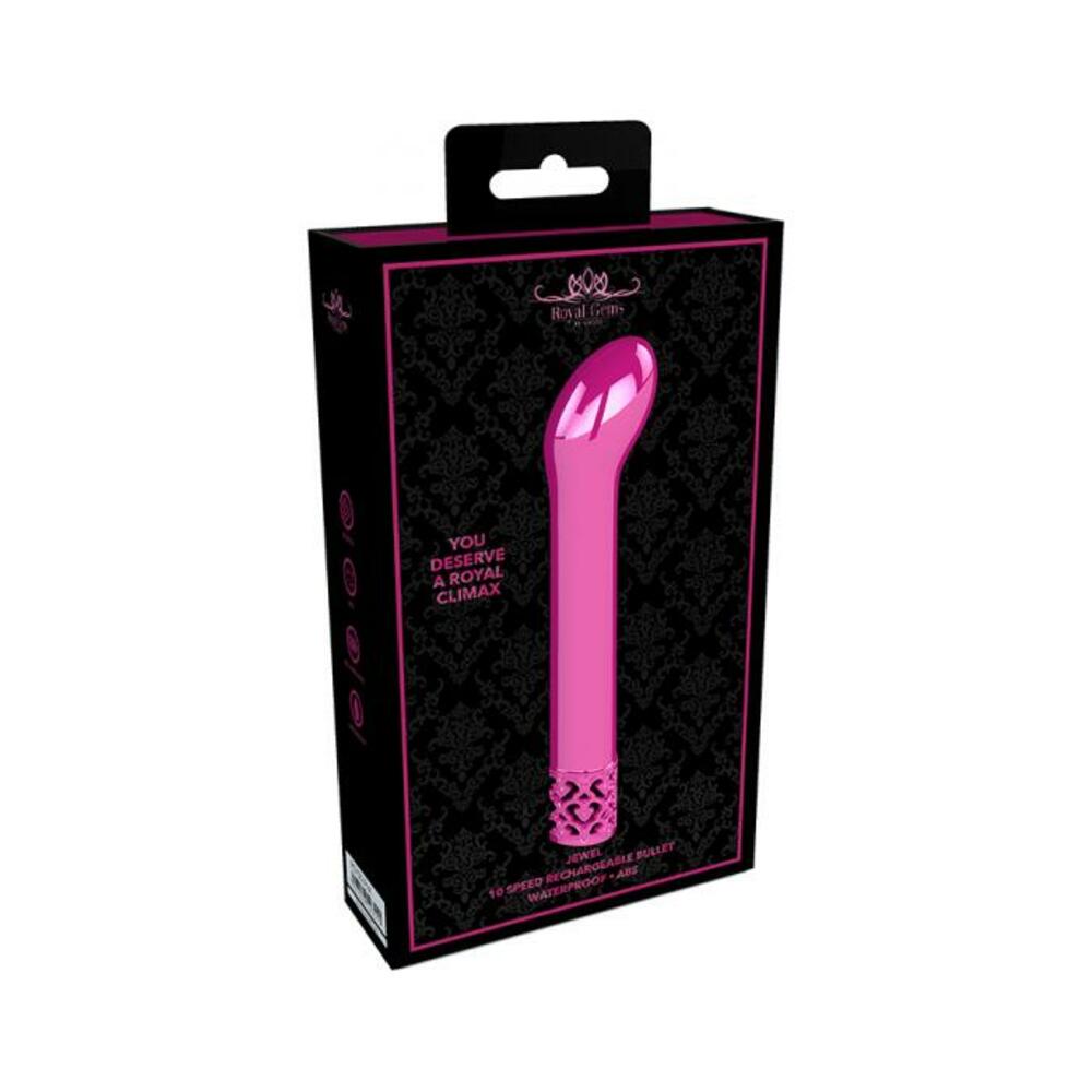 Royal Gems - Jewel - Abs Rechargeable Bullet - Pink