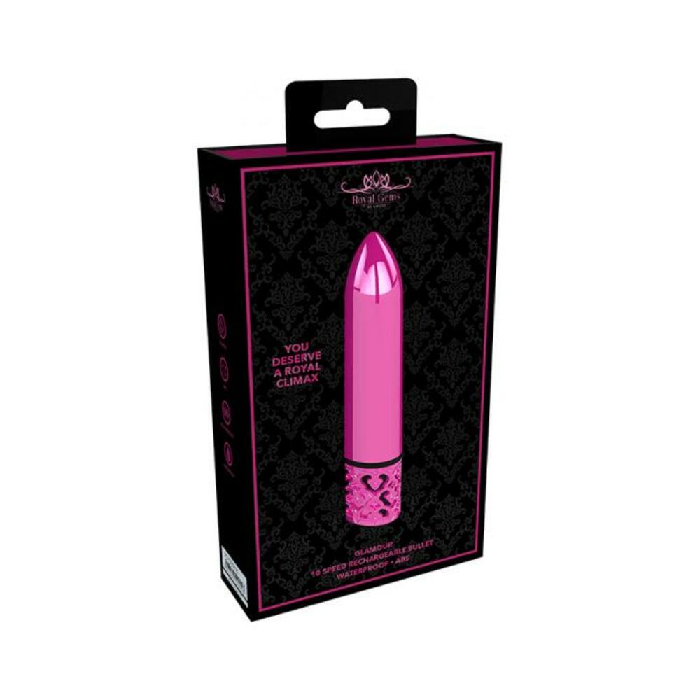 Royal Gems - Glamour - Abs Rechargeable Bullet - Pink