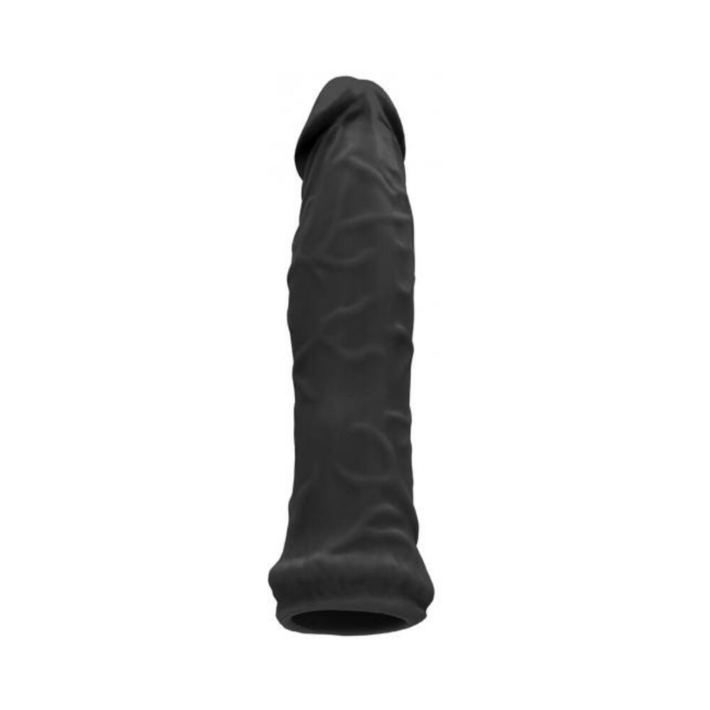 Realrock Skin 6 In. Penis Extender Sleeve Black