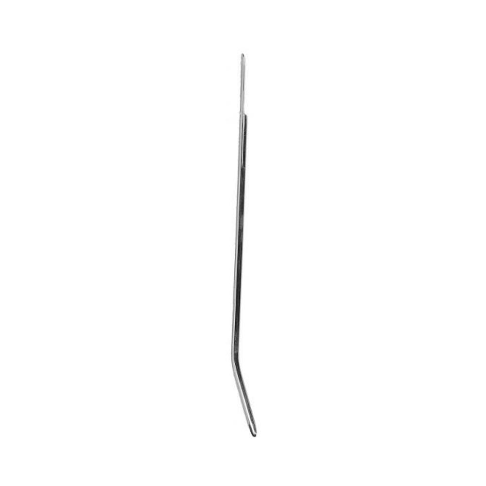 Ouch! Urethral Sounding - Metal Dilator - Curved - 6 Mm