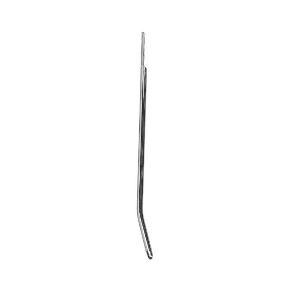 Ouch! Urethral Sounding - Metal Dilator - Curved - 8 Mm