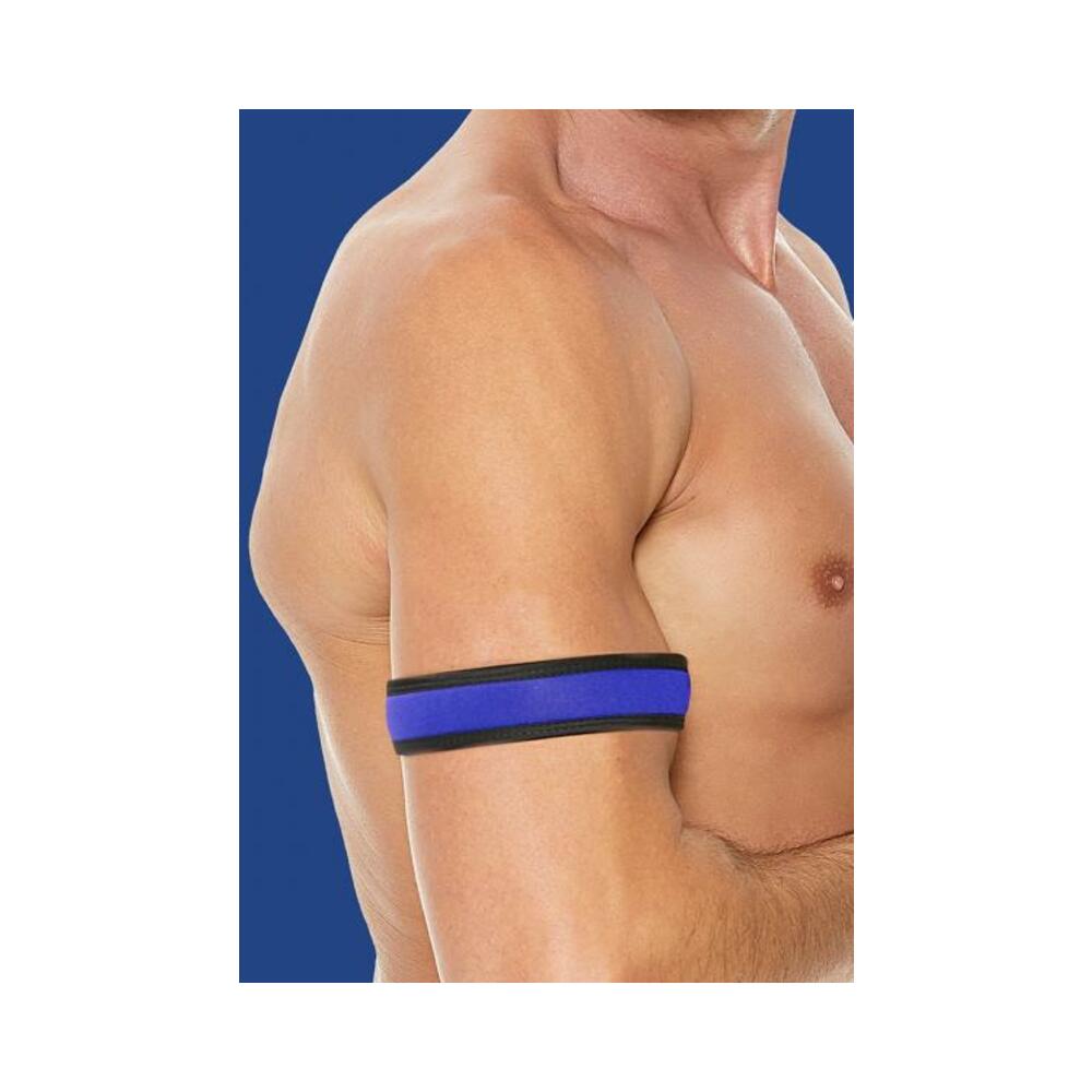 Ouch Neoprene Armbands Blue