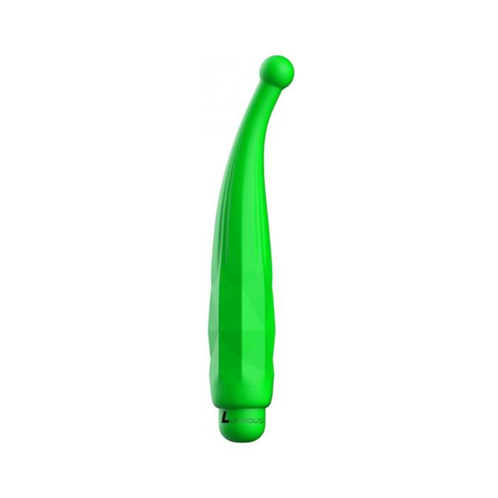 Luminous Lyra Abs Bullet With Silicone Sleeve 10 Speeds Green