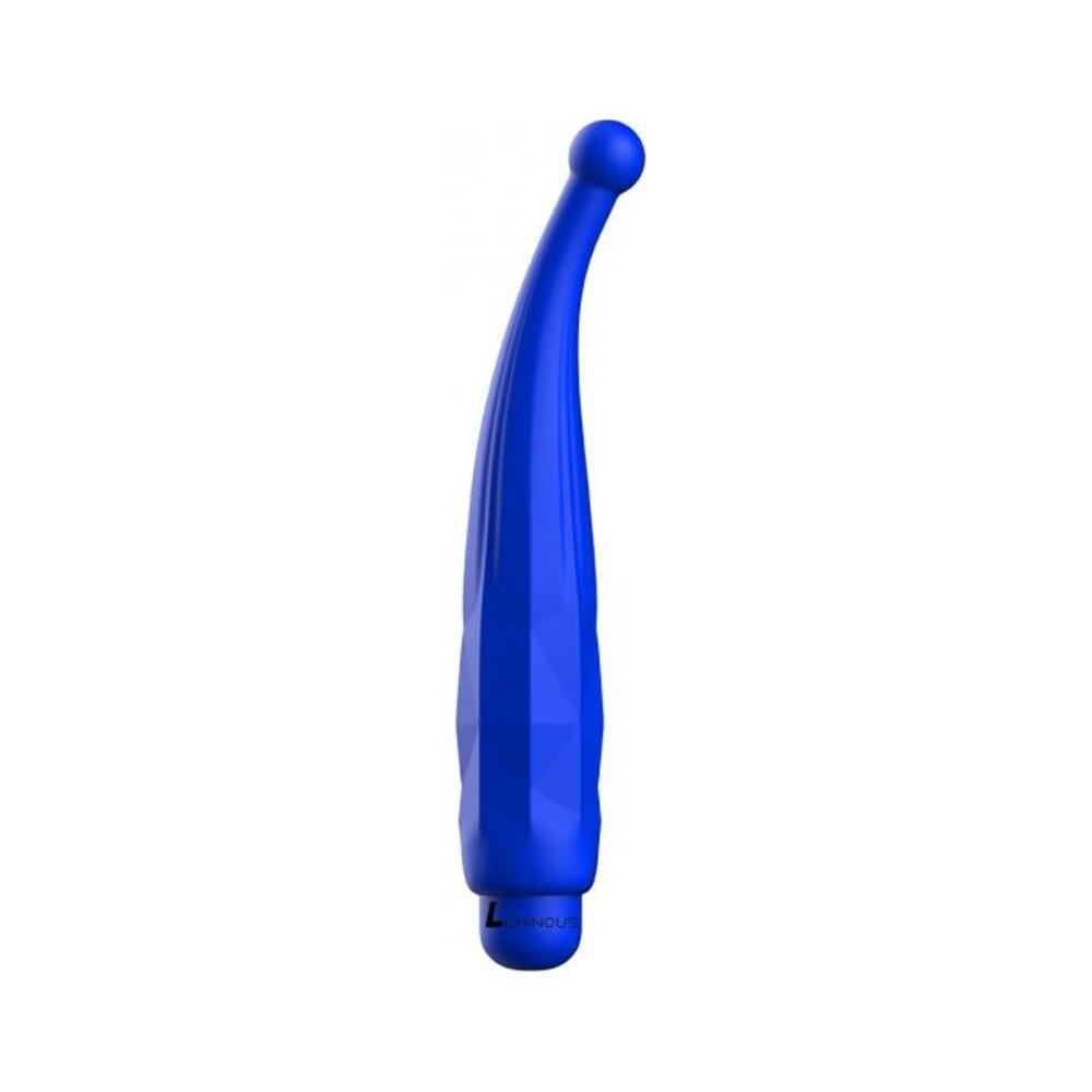 Luminous Lyra Abs Bullet With Silicone Sleeve 10 Speeds Royal Blue