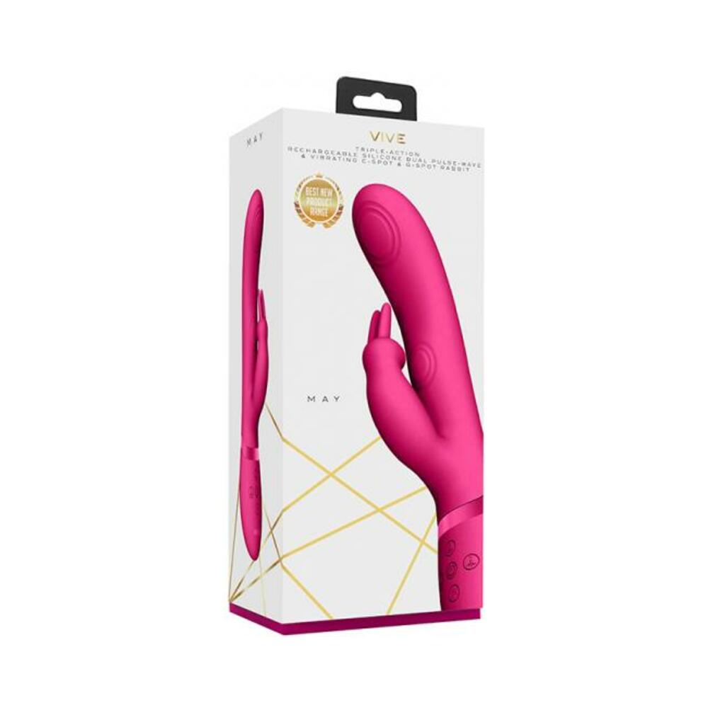 Vive May Dual Pulse Wave Rabbit Pink