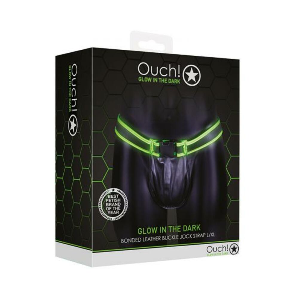 Ouch Buckle Jock Strap Metal Gitd L/xl