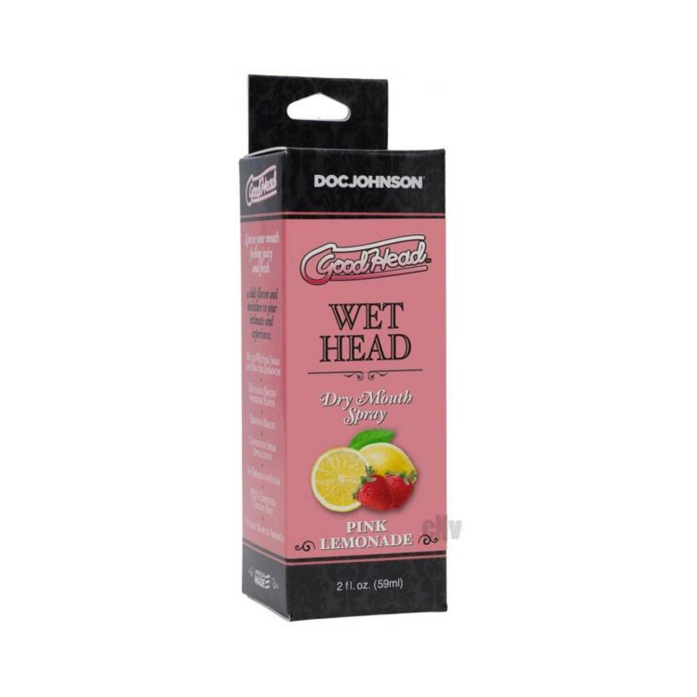 Goodhead Wet Head Dry Mouth Spray Pink Lemonade 2 Fl. Oz.