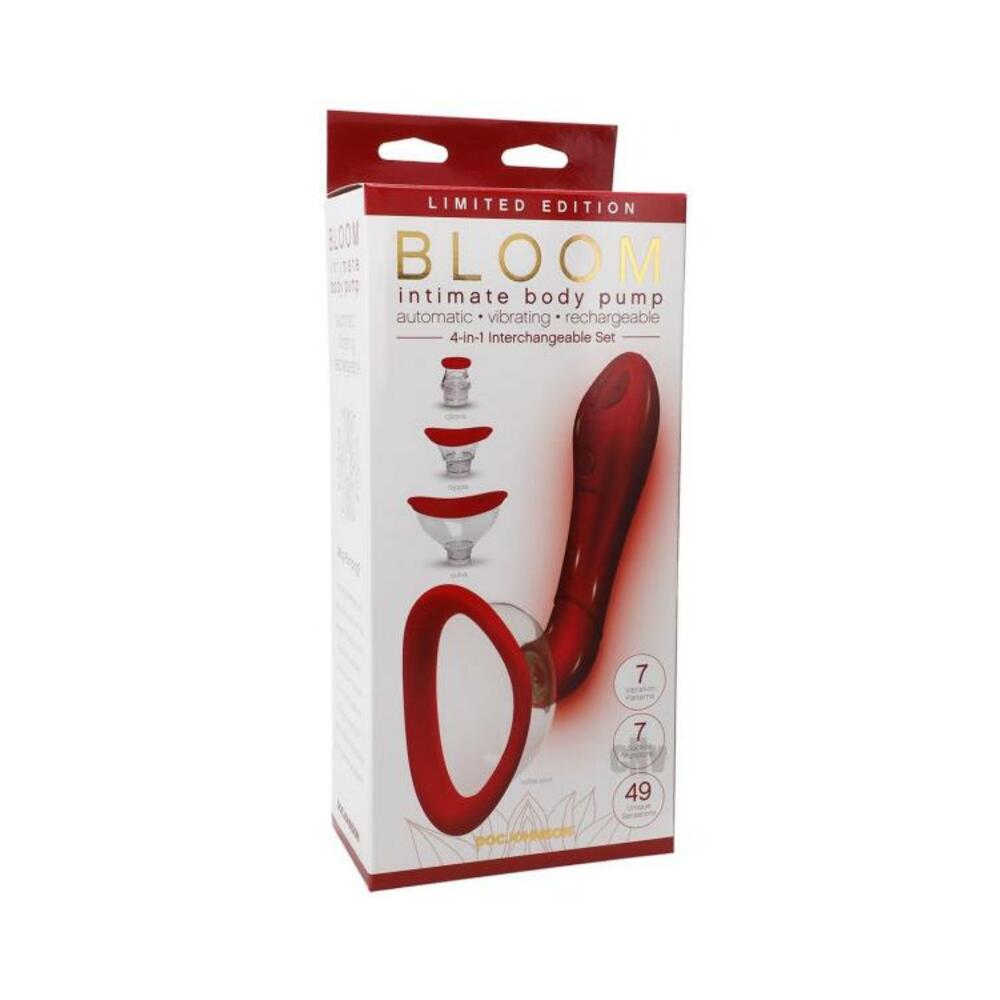 Bloom Intimate Body Pump Limited Ed Red