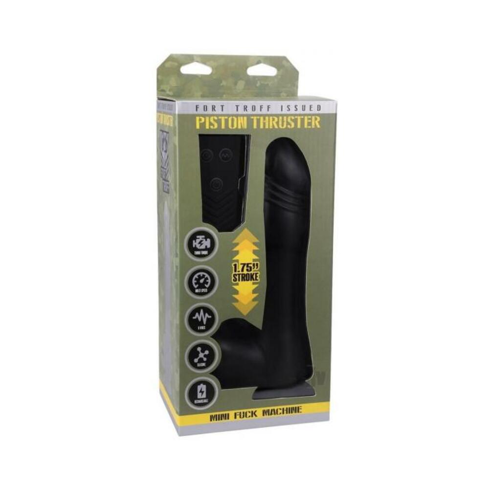 Fort Troff Piston Thruster Mini Fuck Machine Rechargeable Remote-controlled Silicone 8.5 In. Thrusti