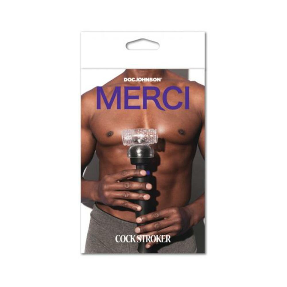 Merci Wand Attachment Cock Stroker Clear