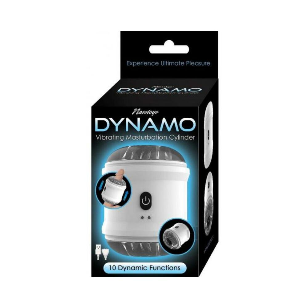 Dynamo Vibrating Masturbator Cup White