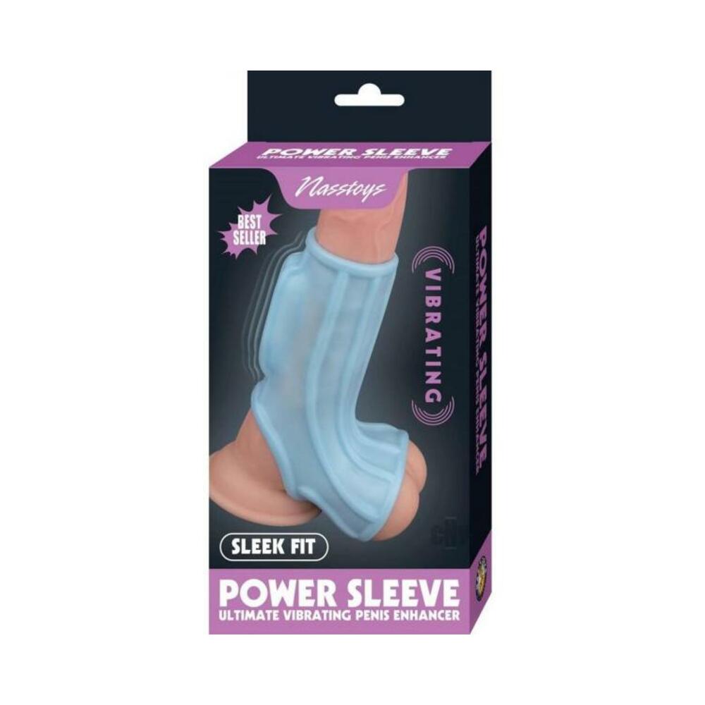 Vibrating Power Sleeve Sleek Fit Blu