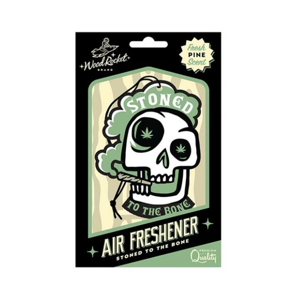 '=wood Rocket Stoned To The Bone Air Freshener - Pine