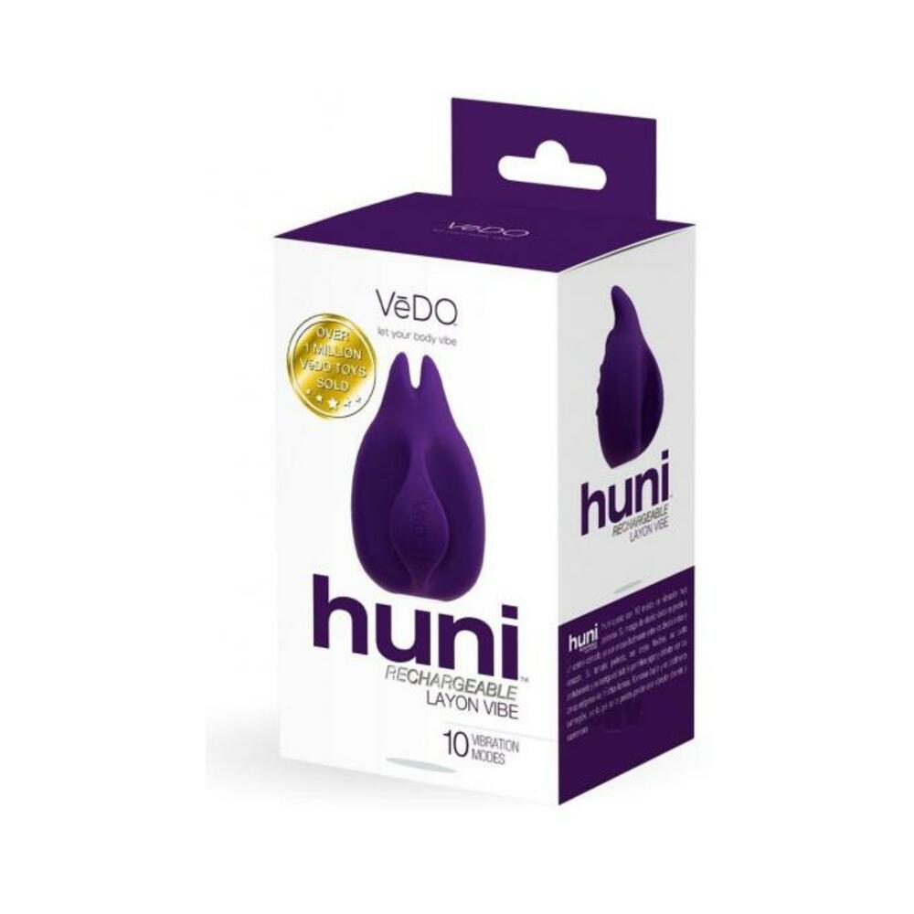 Vedo Huni Rechargeable Finger Vibe - Deep Purple